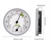 2 PCS Meter Mini Thermometer Humidity Thermo-Hygrometer 58MM Pointer Type  Hygrometer  Household