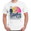 Amity Island Welcomes You Jaws 70s Film Quints Movie Vintage Retro TShirt Men White Tshirt Summer Tee-shirt Plus Size 4XL 5XL