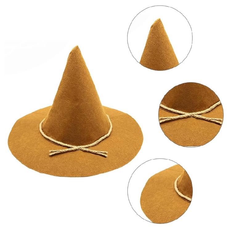 Modern Halloween Witch Hat Female Male Lady Halloween Party Hat Festival Carnivals Party Performances Cosplay Hat