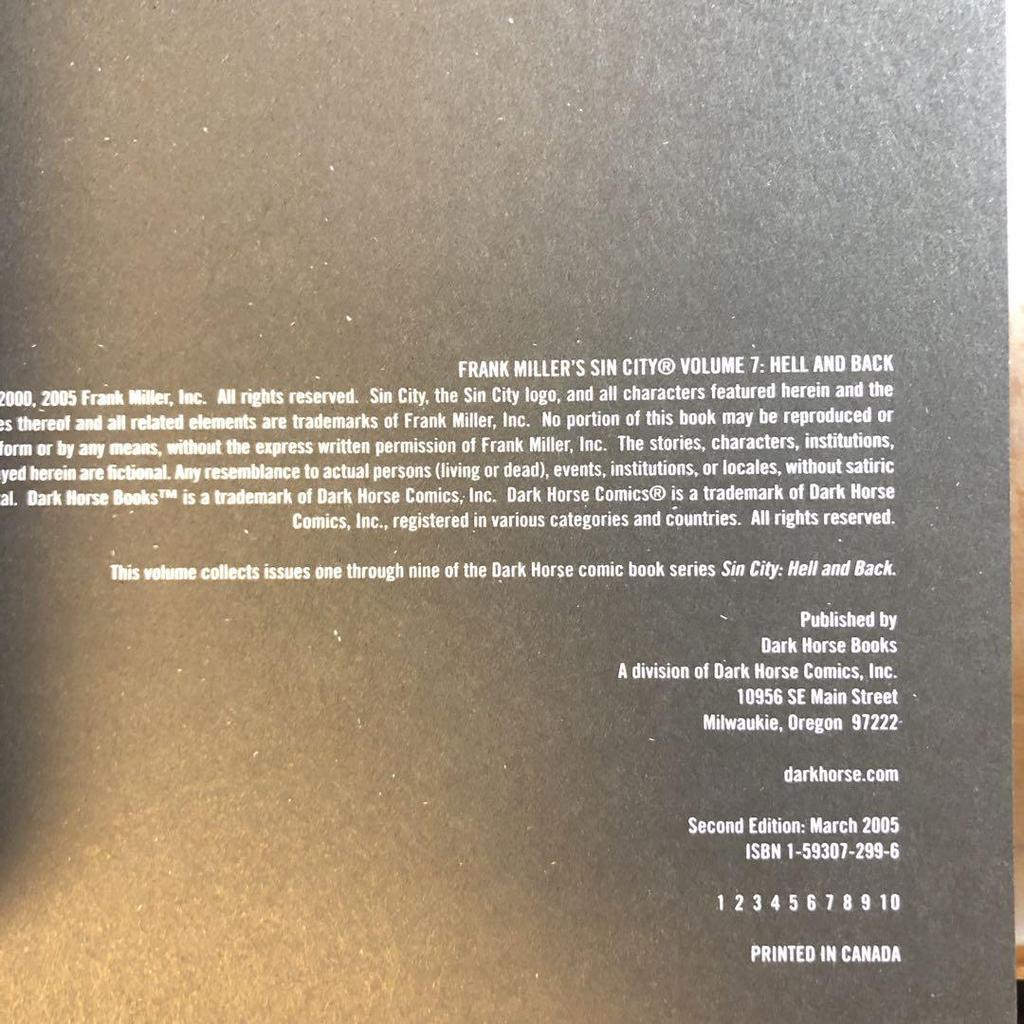 [USED] Frank Miller's Sin City: Hell and Back