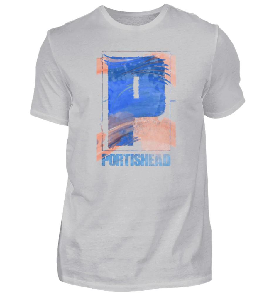 

Retro Portishead P Band Shirt Short Sleeve Classic White Unisex S-234XL Unisex T-Shirt XXXL