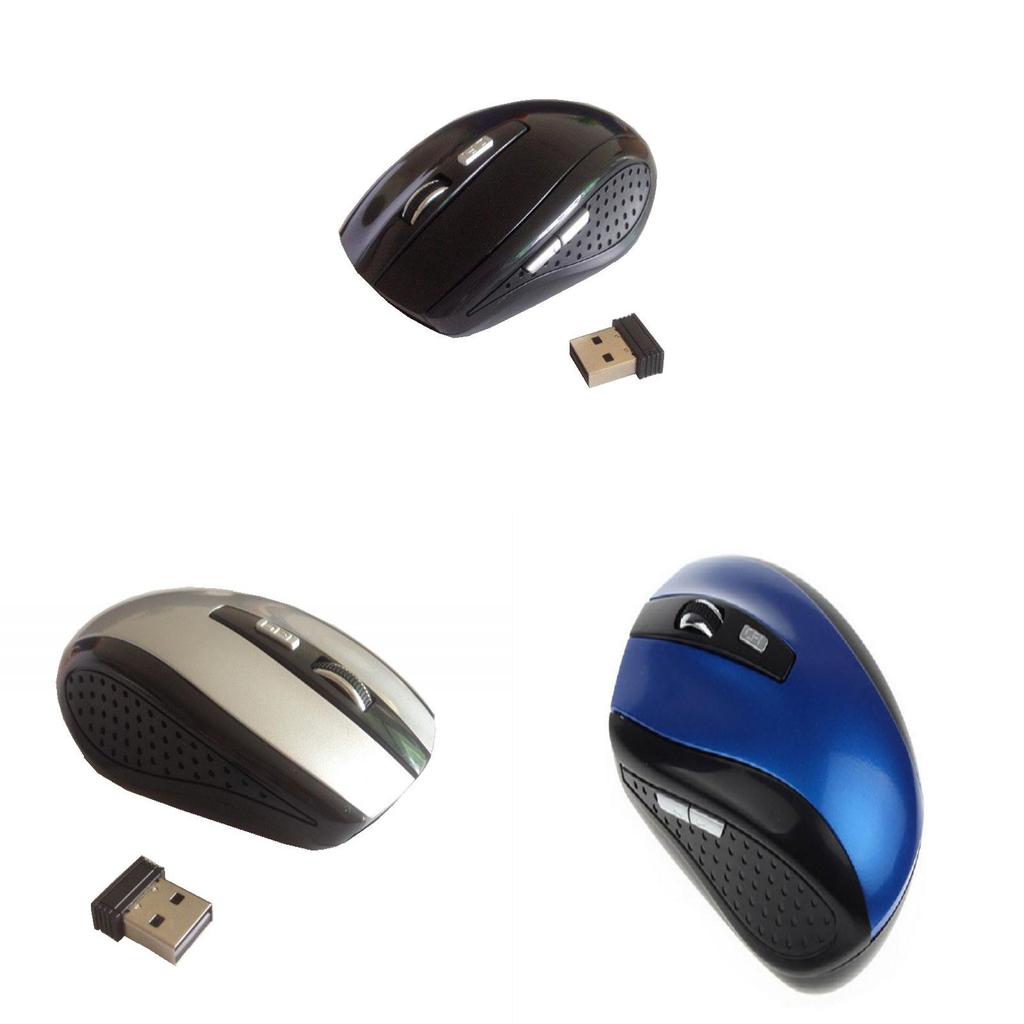 Sleek 2.4ghz Wireless Cordless Optical Scroll Dpi Mouse For Pc And Laptop Use