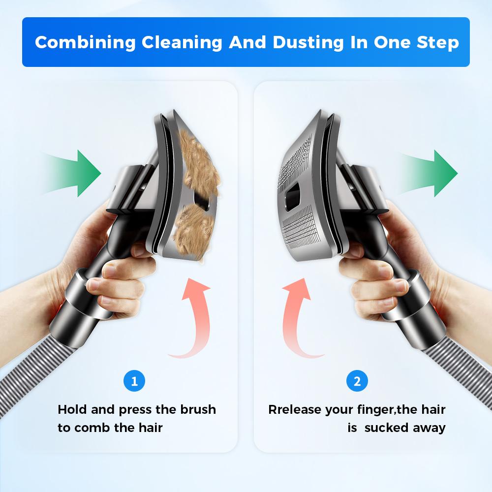 Hair Brush For Dyson V7 V8 V11 V11 V11 V11 Vacuum Cleaner Accessories Dog Cat Pet Bed Brush Groom Hair Removal Spare Parts