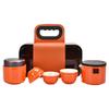 New Travel Tea Set High-end Leather Bag Portable Tea Set Enterprise Business Souvenir