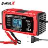 12V/24V Pulse Charger: 14.6V15A LiFePO4 Battery Charger for Motorcycles & Cars