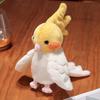Parrot Hand Puppet Plush Toy Soft Stuffed Bird for Baby Early Education Kindergarten Cute Ventriloquist Doll for Storytelling Interactive Gift for