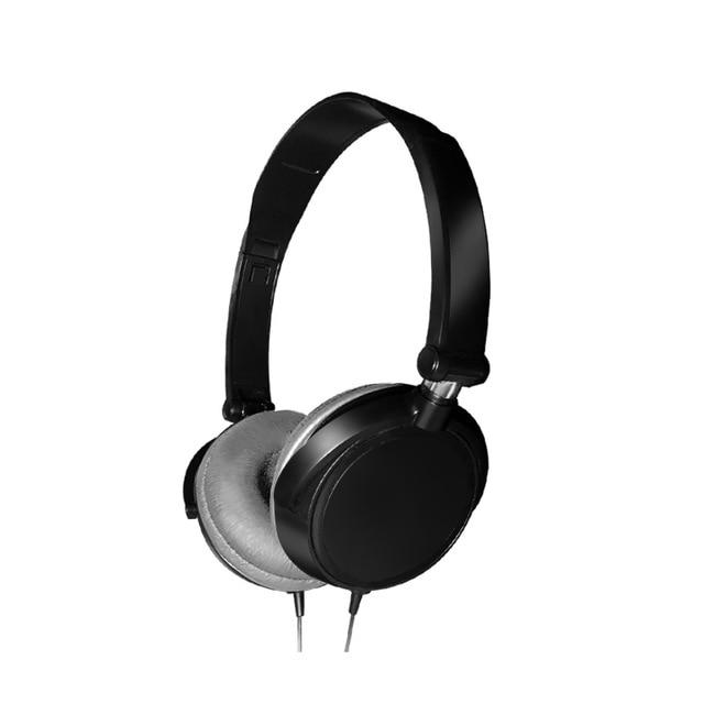 DJ-Bass-Kopfhörer-Headset mit Mikrofon, 3,5 mm verkabelt, faltbarer Over-Ear-Stereo-Kopfhörer