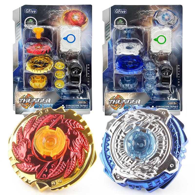 Alloy Battle Top, Phoenix Double Dragon Assembly Top Toy, Battle Top Set