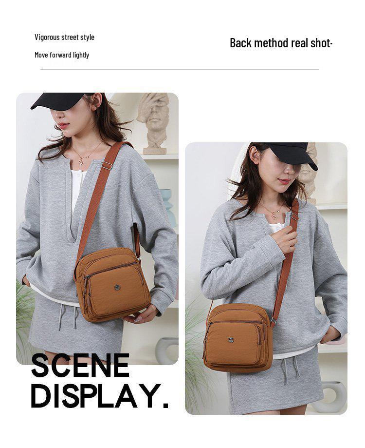 Women's Multi-functional Crossbody Bag: Fashionable, Layered, Casual Handbag and Shoulder Bag for Everyday Use