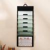 Wall Mounted File Organizer Large Capacity File Storage Bag Fodable Hanging File Folders  Office
