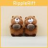 Toy Groundhog Plush Cartoon Keychain Backpack Pendant Childrens Gift Holiday