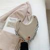 Designer Thick Chain Handbags Women Luxury Ladies Heart Shaped Shoulder Bag Cute Female Clutch Purse Fashion Love Underarm Bag