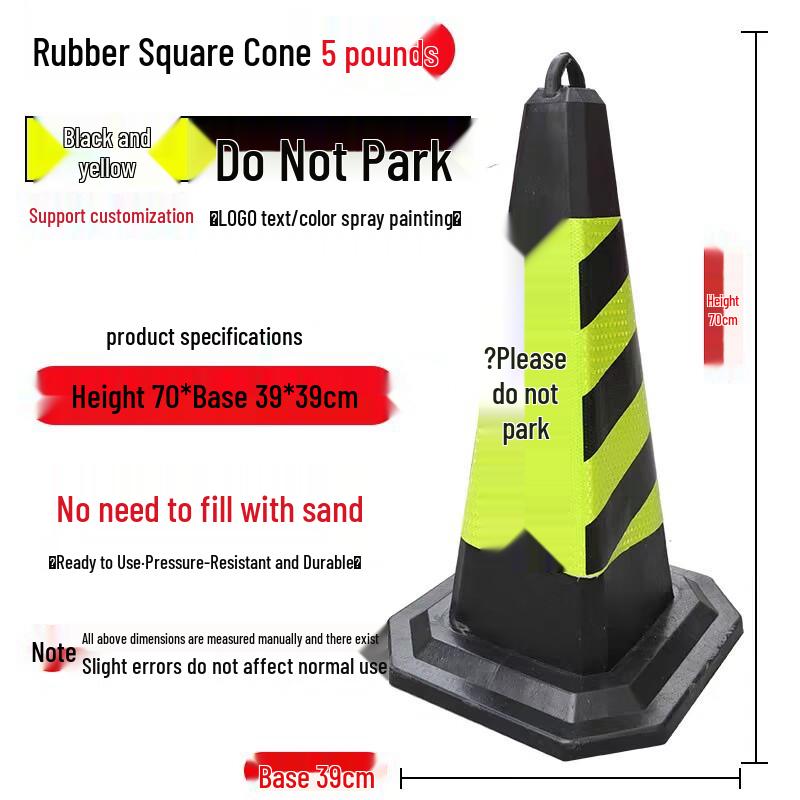 SHL Plastic Reflective Traffic Cone