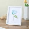 Simple Style Wooden Square Photo Frame Solid Wood Desktop Photo Frame Classic Memory Commemorative Photo Frame Home Decoration