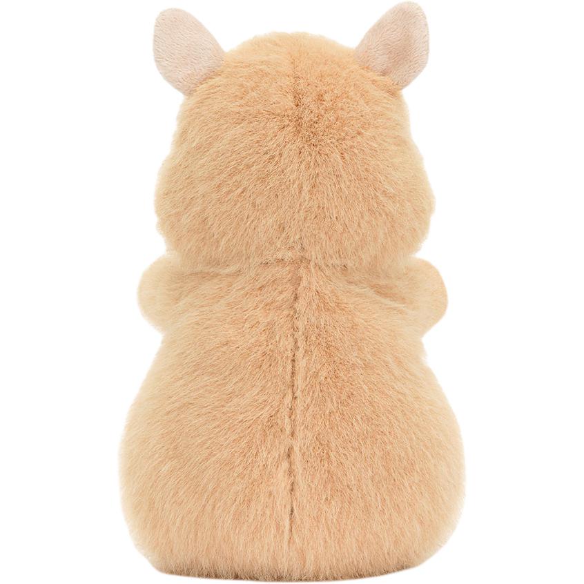 JELLYCAT Forest Animals Hank Hamster Creative Cute Shape Doll Plush Doll Sitting 18cm Height