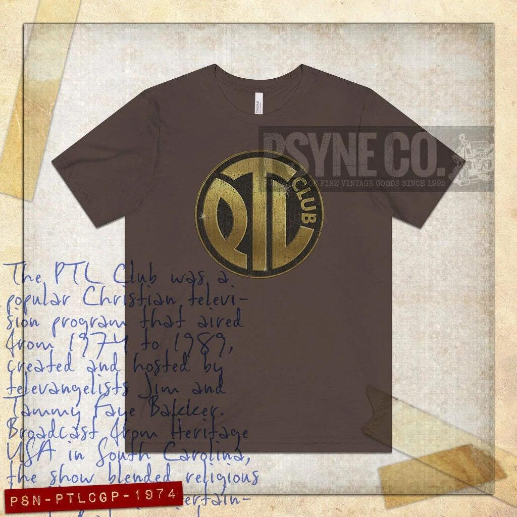 PTL Club Gold Partner 1974 Vintage Men s T shirt 3XL