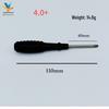 3.0/4.0 Cross Black Transparent 2-inch Screwdriver for Furniture, Toys, and Appliances