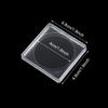 Small Square Storage Box for Coins and Currency Protective Case Holder for Collectible Coins Compact Organizer for Coin Collection and Home Storage