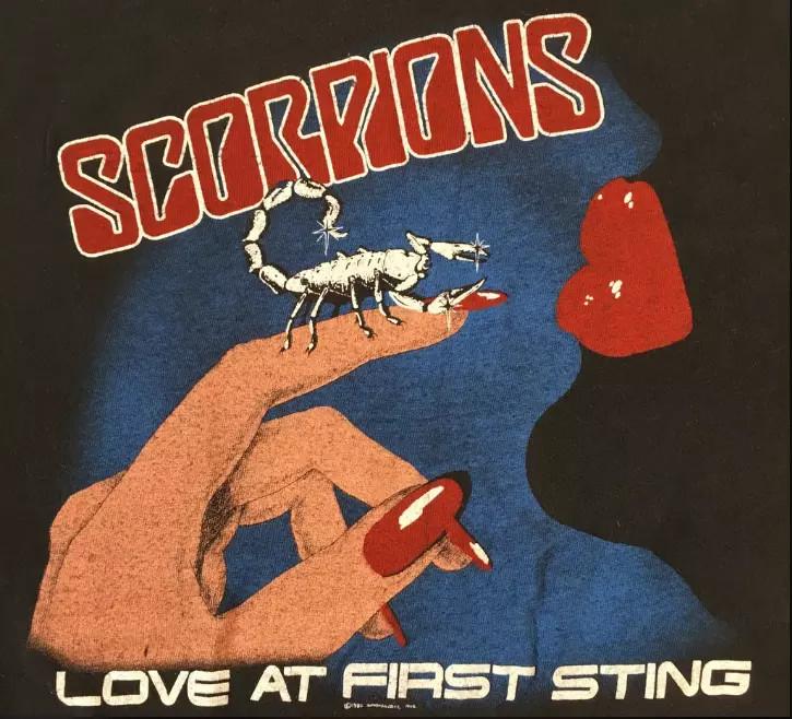 Vintage Scorpions Rock Me Like A Hurricane Black Men All Size T-shirt E631.webp Unisex T-Shirt XXXL
