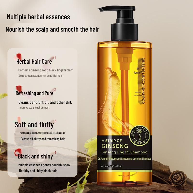 Yunmei Ginseng Ganoderma Shampoo for Hair Growth & Shine