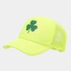 New Fashion Clover Pattern Truck Driver Hat Men's Summer Outdoor Sun Hats Women Breathable Sunscreen Mesh Baseball Cap Tide