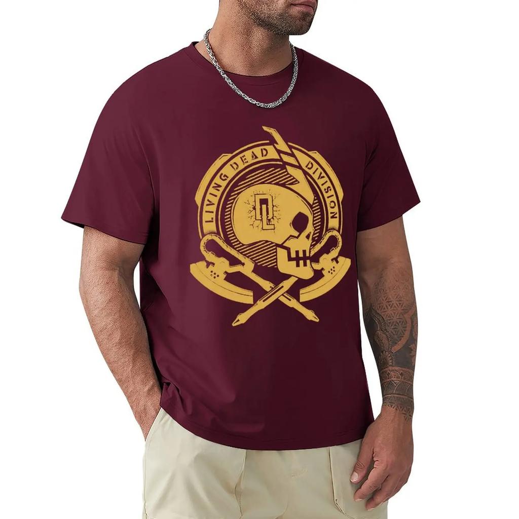 Living Dead Division T-Shirt plus size tops heavyweights oversizeds cute clothes sweat shirts,