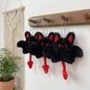 Soft Bat Keychain with Wings Room Decor Cute Bat Keyring Unique Bat Hanging Ornament  Birthday Gift
