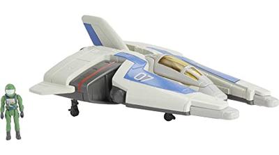 Mattel Disney & Pixar Lightyear Hyperspeed Series Mini Action Figure & Toy Vehicle Set: Buzz Lightyear & XL-07 Spaceship 5.6-inch Vehicle