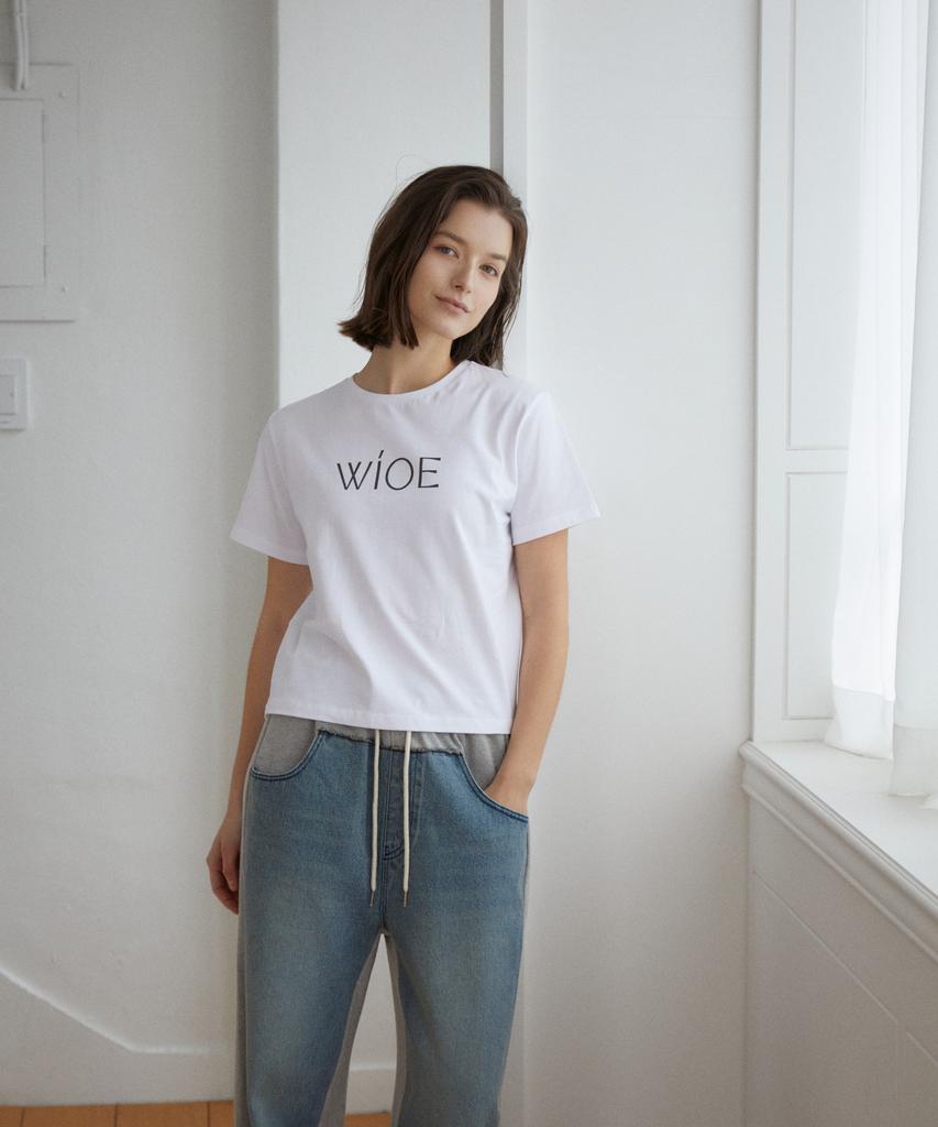 WIOE Wioe Loge T-Shirt_White