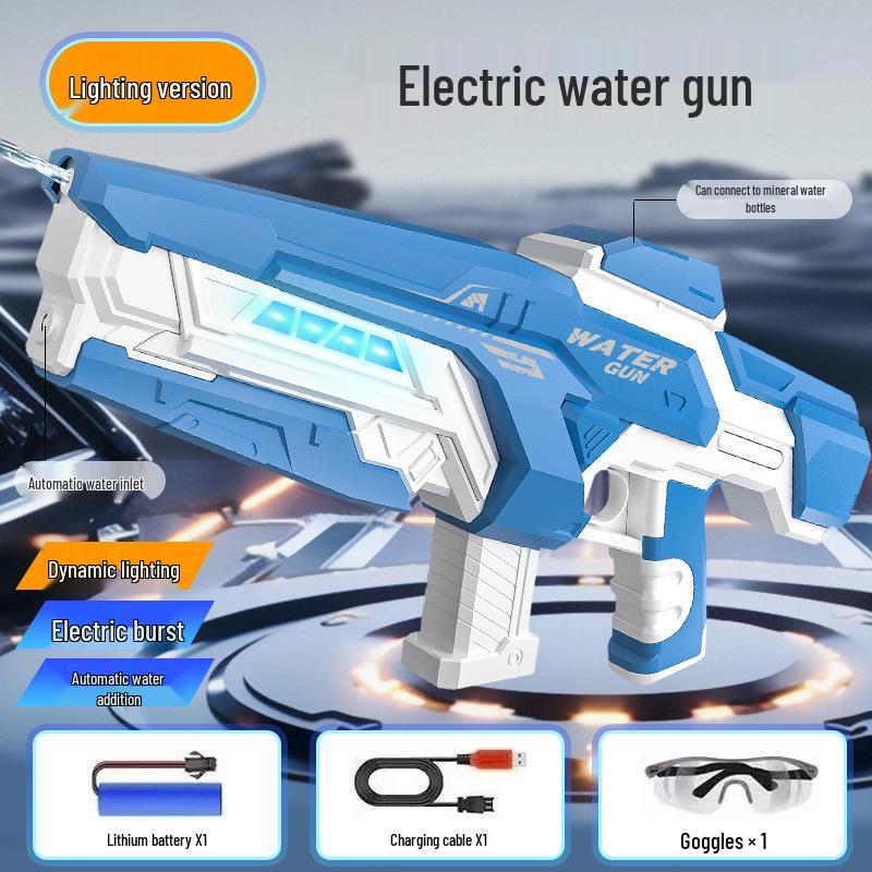 Pulse Electric Automatic High-Pressure Water Gun for Kids - Splashing Festival Squirt Toy