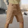 Men's  Ripstop Utility  Cargo Shorts - Multi-Pocket, Abrasion-Resistant, Breathable - Hiking, Camping, Construction