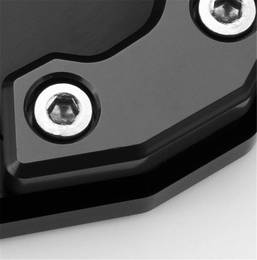 CNC Aluminum Kickstand Side Stand Enlarger Pad For Honda Forza 300 250 125 17-20
