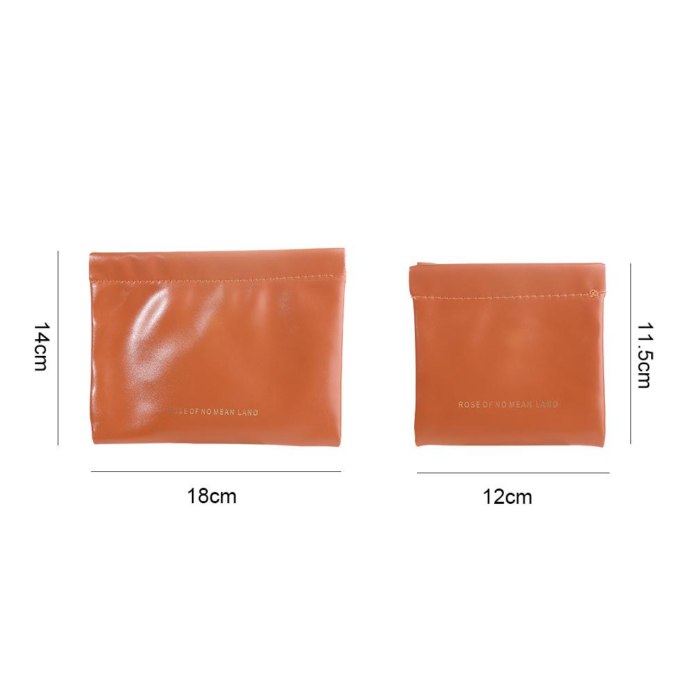 Small Item Bag Lipstick Cosmetic Bag Women Change Storage Bag Mini Coin Purse Small Spring Bag