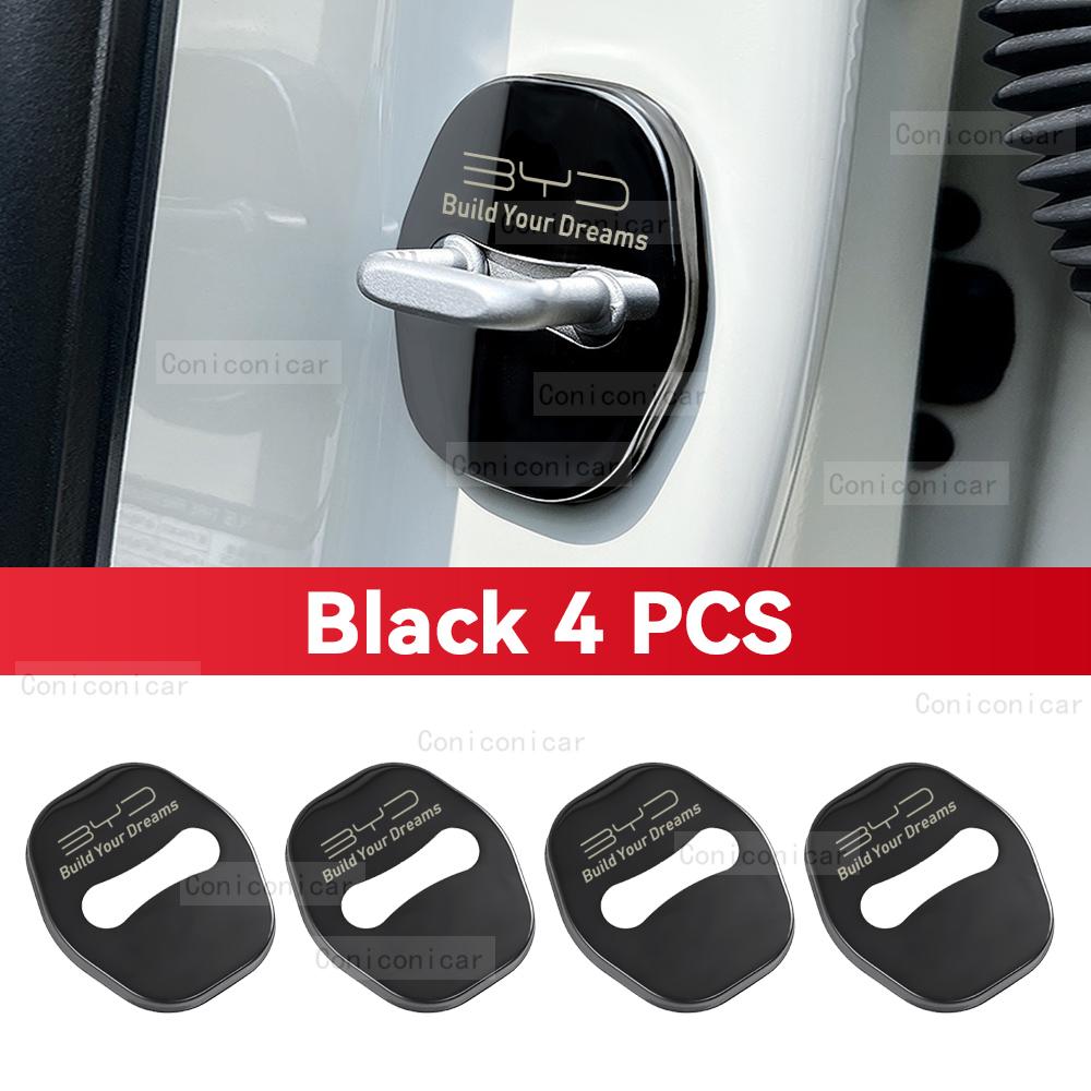 For BYD SEAL EV Electric 2022-2025 Car Door Lock Protection Cover Anti rust Stainless Steel Auto interior Decoration Accessories