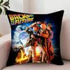 B-Back to the F-Future Movie Pillow Case Decor Protective Covers Comfortable soft for Sofa Living Room Home office