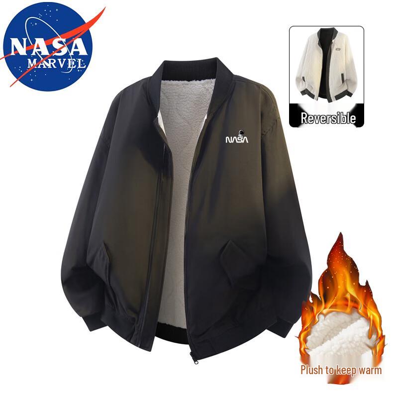 

NASA MARVEL Men s Casual Winter Jacket & T-shirt S