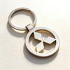 Alloy Car Logo Keychain Pendant Keyring Holder for Mitsubishi ASX OTO L300 Montero L200 Mirage Outlander Delica Lancer WJ0