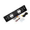 European License Plate Frame CCD HD Car Rear View Camera Backup Reverse Camera with 12-LED Night