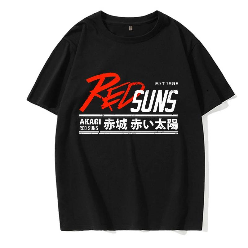 Japanischer Anime Cartoon Gothic Redsuns EU Größe Top Initial D T-Shirt Herren Grafik T-Shirt AE86 Lustig Harajuku Manga T-Shirt Herren