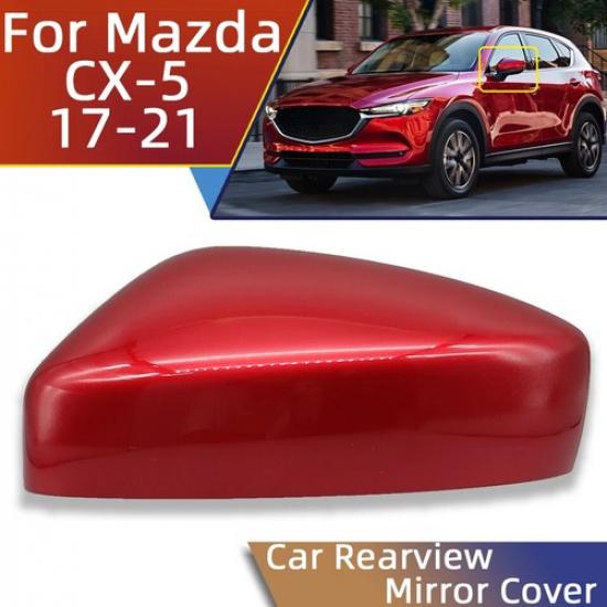 Painted Car Side Mirror Shell Wing Mirror Cover For Mazda CX5 CX-5 2017-