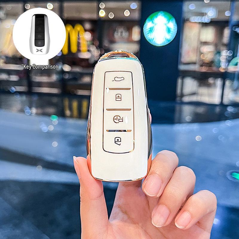 

Xiaopeng G3/P7 Key Cover: Fully Wrapped, High-Grade Design for Cars