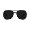 Calvin Klein Polarized Ultra-Light Double Beam Driving Travel Sunscreen UV Protection Sunglasses Irregular Shape Unisex sunglasses CKJ26217SPLB