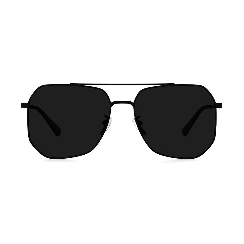 Calvin Klein Polarized Ultra-Light Double Beam Driving Travel Sunscreen UV Protection Sunglasses Irregular Shape Unisex sunglasses CKJ26217SPLB