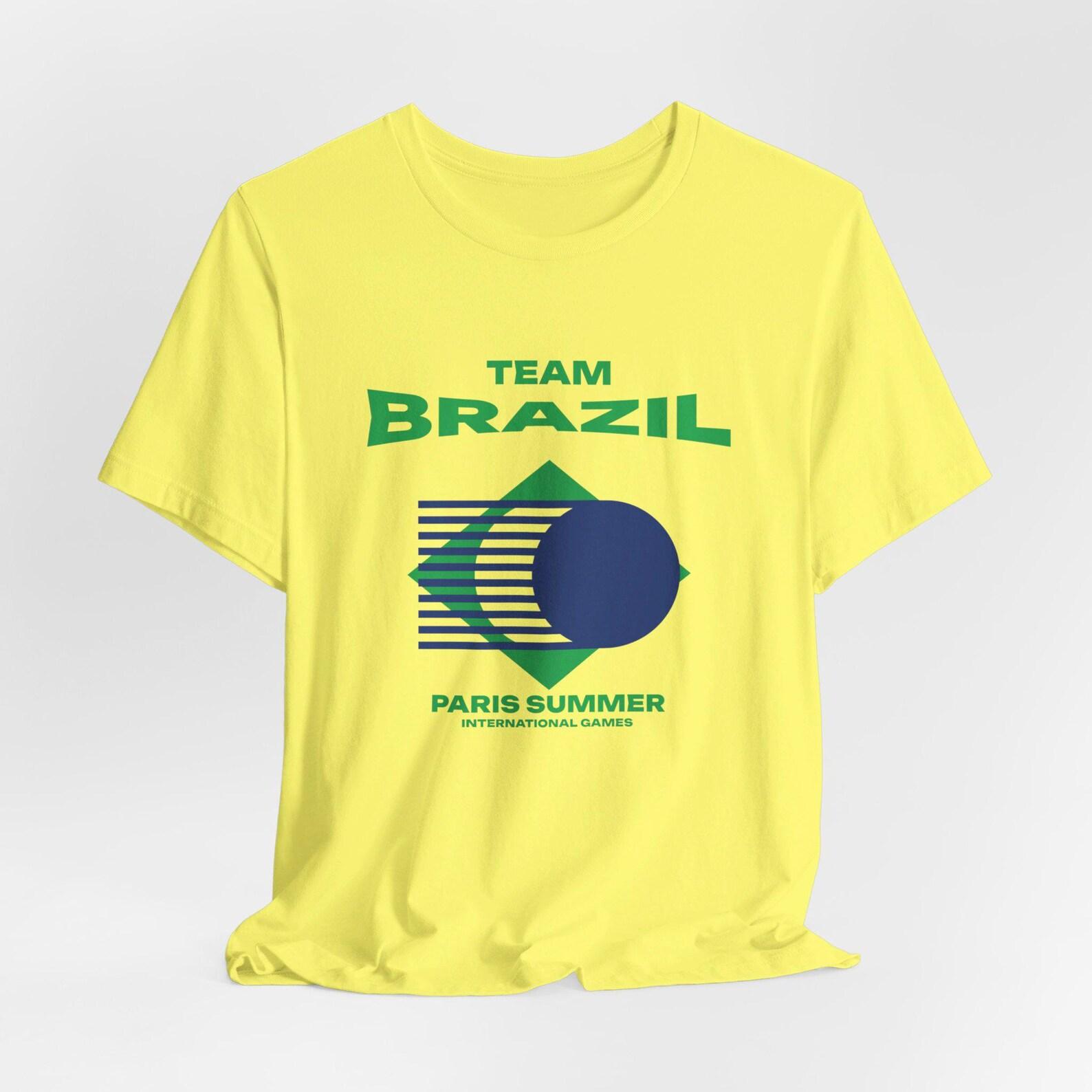Team Brazil T-Shirt: Paris Summer Games Apparel XL