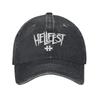Baseballová čepice Hellfest Heavy Metal Hudba Letní y2k Roztomilé Hip Hop Čepice Pár Ženy Potisk Venkovní Posilovna Nastavitelné Baseballové Čepice