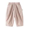 DAVE & BELLA Children's Summer Loose Cropped Casual Trousers
