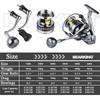 Portable Lure Spinning Reel with 9+1 Stainless Steel Bearings Sea-resistant Long-casting Reel for Sea Fishing Spinning Fishing Reel Left/Right Hand