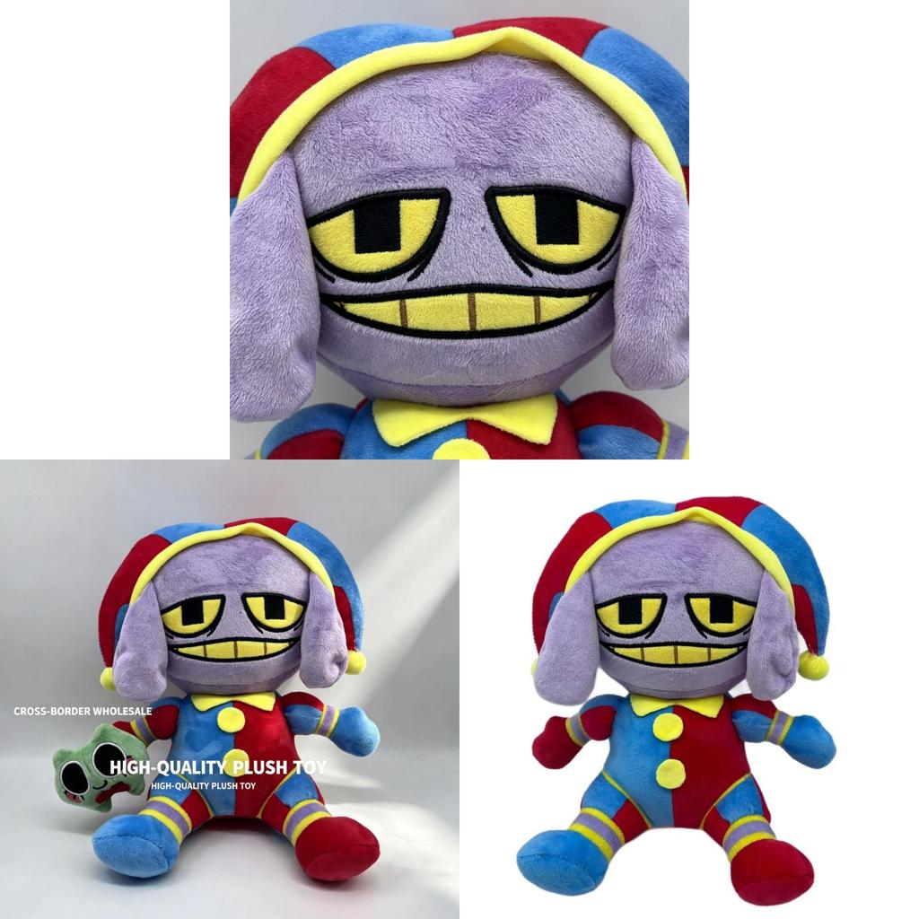 O Incrível Circo Digital Brinquedo de Pelúcia Com Personagem de Sapo Para Crianças e Colecionadores