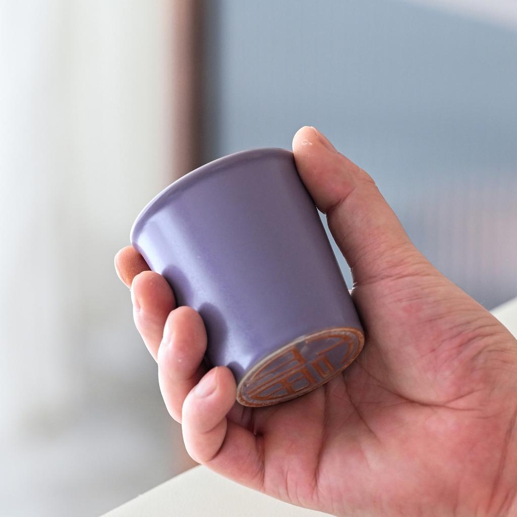 Ru Kiln Master Cup Kung Fu Tea Set Single Cup Special Tea Cup Tea Cup High-End Teacup Annual Meeting Company Gifts