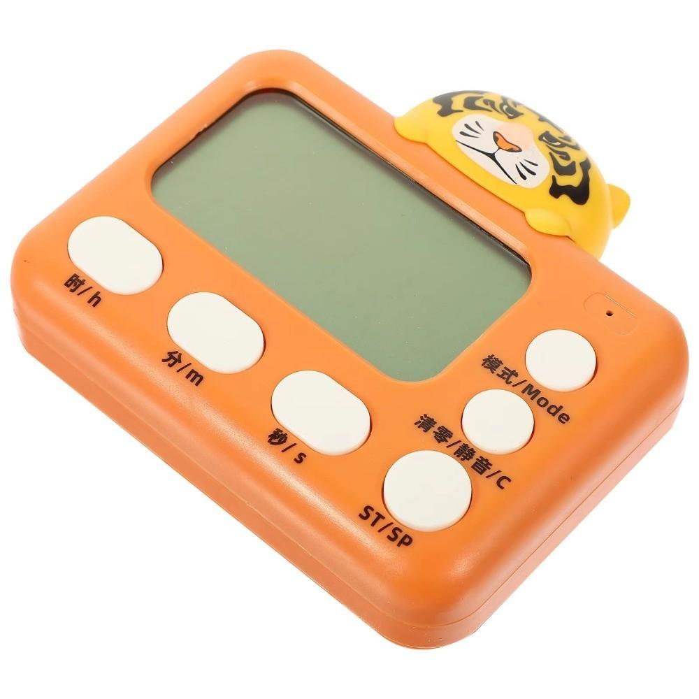 Foldable Stand Digital Timer Tiger Countdown Clock New Cartoon Animal Timer For Students